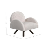Bassett Beige Myrtle Accent Chair