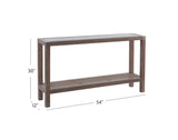 Bassett Gray Calum Console Table