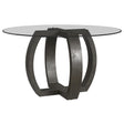 Bassett Charcoal Gray Kellan Dining Table