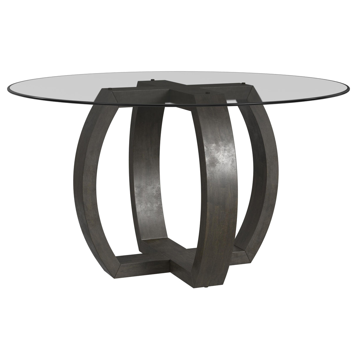 Bassett Charcoal Gray Kellan Dining Table