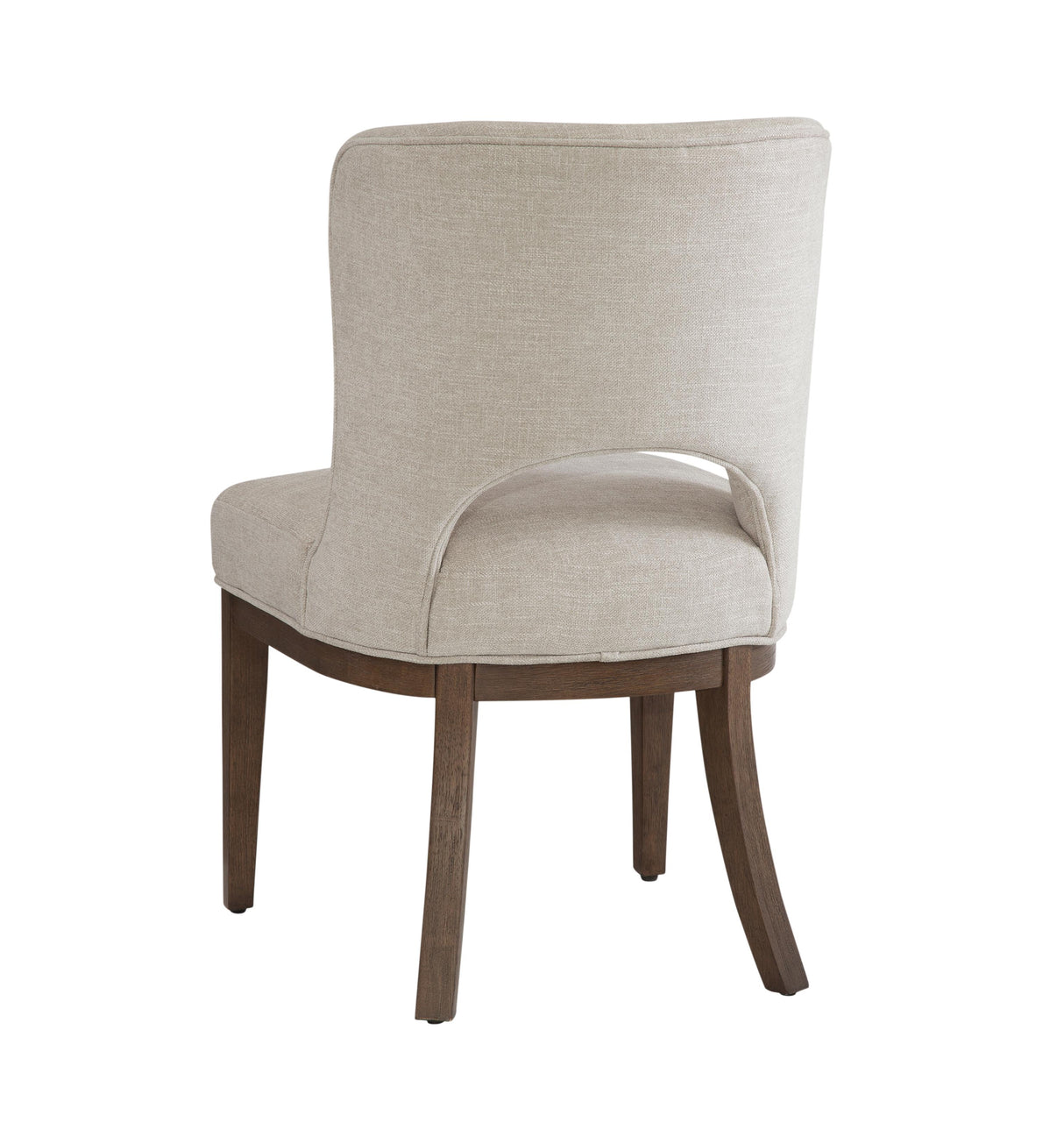 Bassett Clarkson's Sand / Chestnut Brown Trevino Dining Chair Set of 2