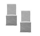 Bassett Hempstead Dove Mackie Dining Chair Set of 2