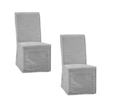 Bassett Hempstead Dove Mackie Dining Chair Set of 2