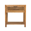 Bassett Natural Pentak Chairside End Table
