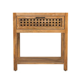 Bassett Natural Pentak Chairside End Table