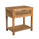 Bassett Natural Pentak Chairside End Table