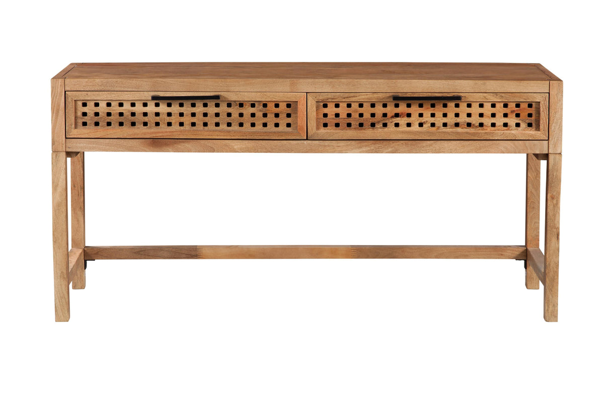 Bassett Natural Pentak Console Table