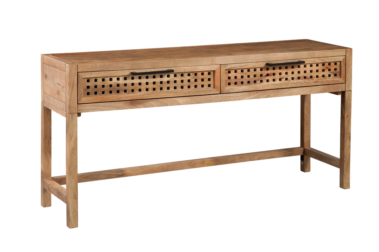 Bassett Natural Pentak Console Table