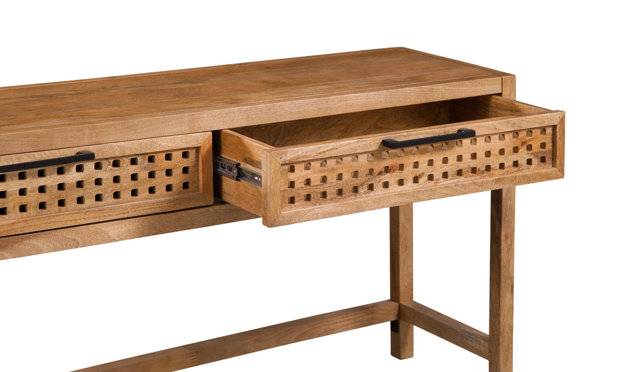 Bassett Natural Pentak Console Table