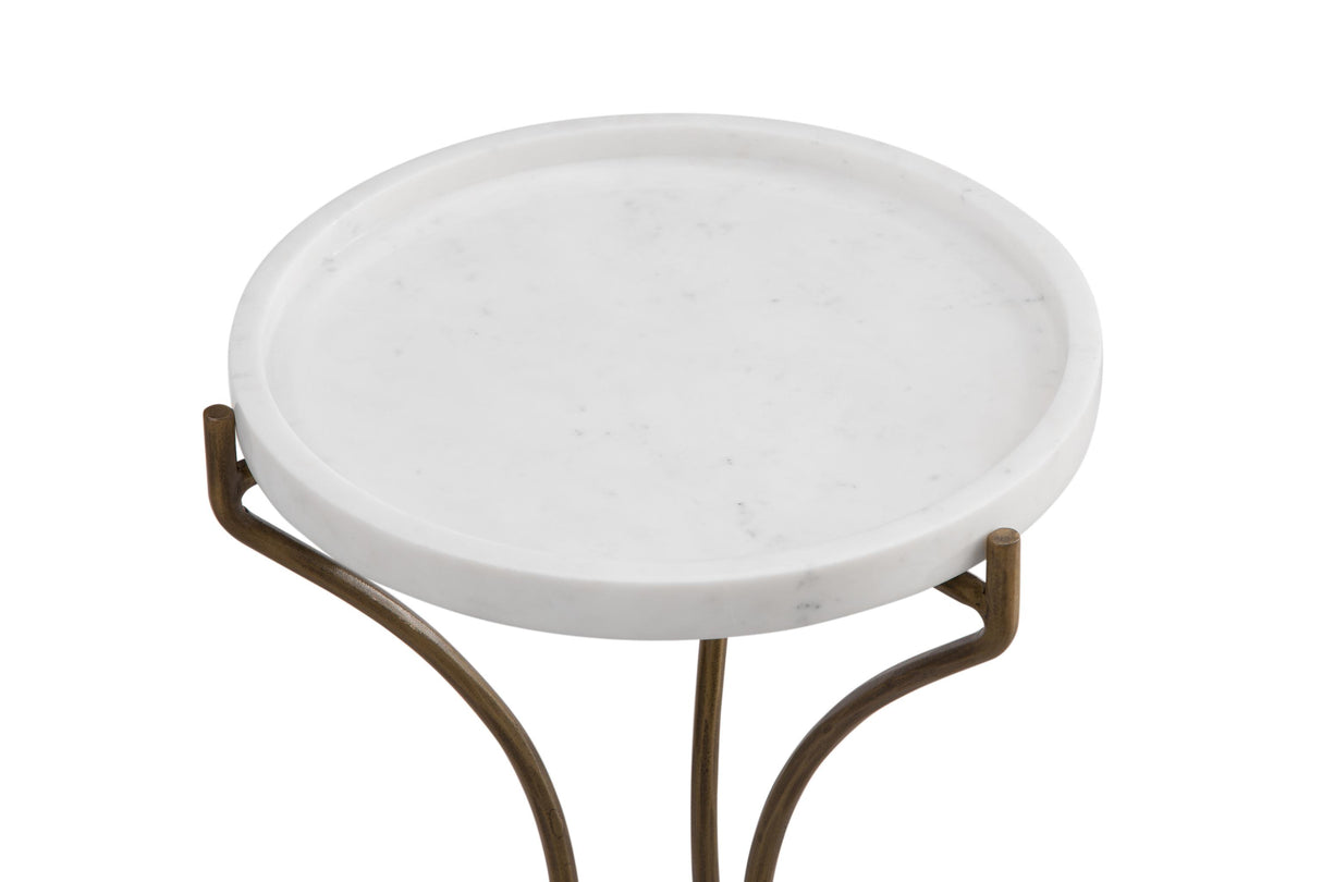 Bassett White McGowan Accent Table