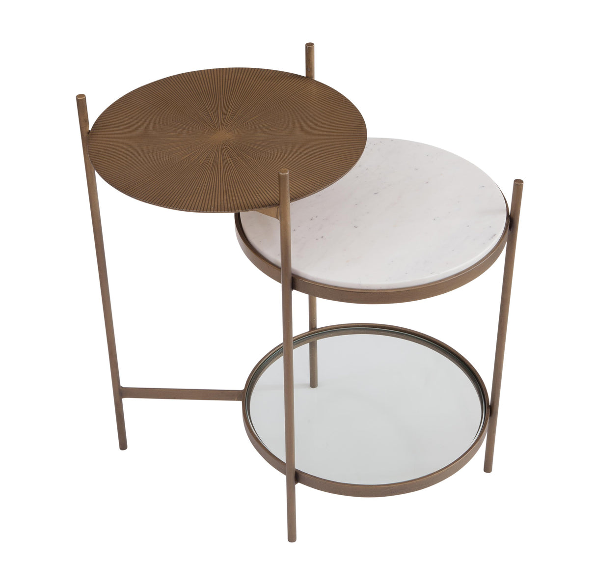 Bassett Gold Felicity Accent Table