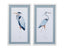 Bassett White Heron Framed Print Set of 2