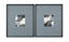 Bassett Matte Black Frame Urban Bound Framed Print Set of 2