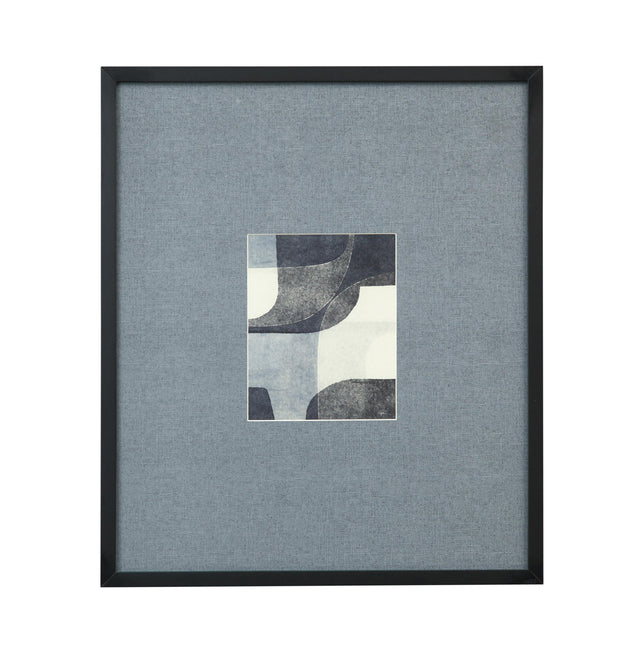 Bassett Matte Black Frame Urban Bound I Framed Print