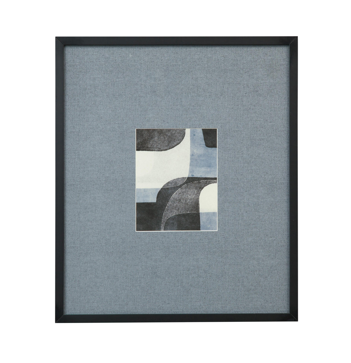 Bassett Matte Black Frame Urban Bound II Framed Print