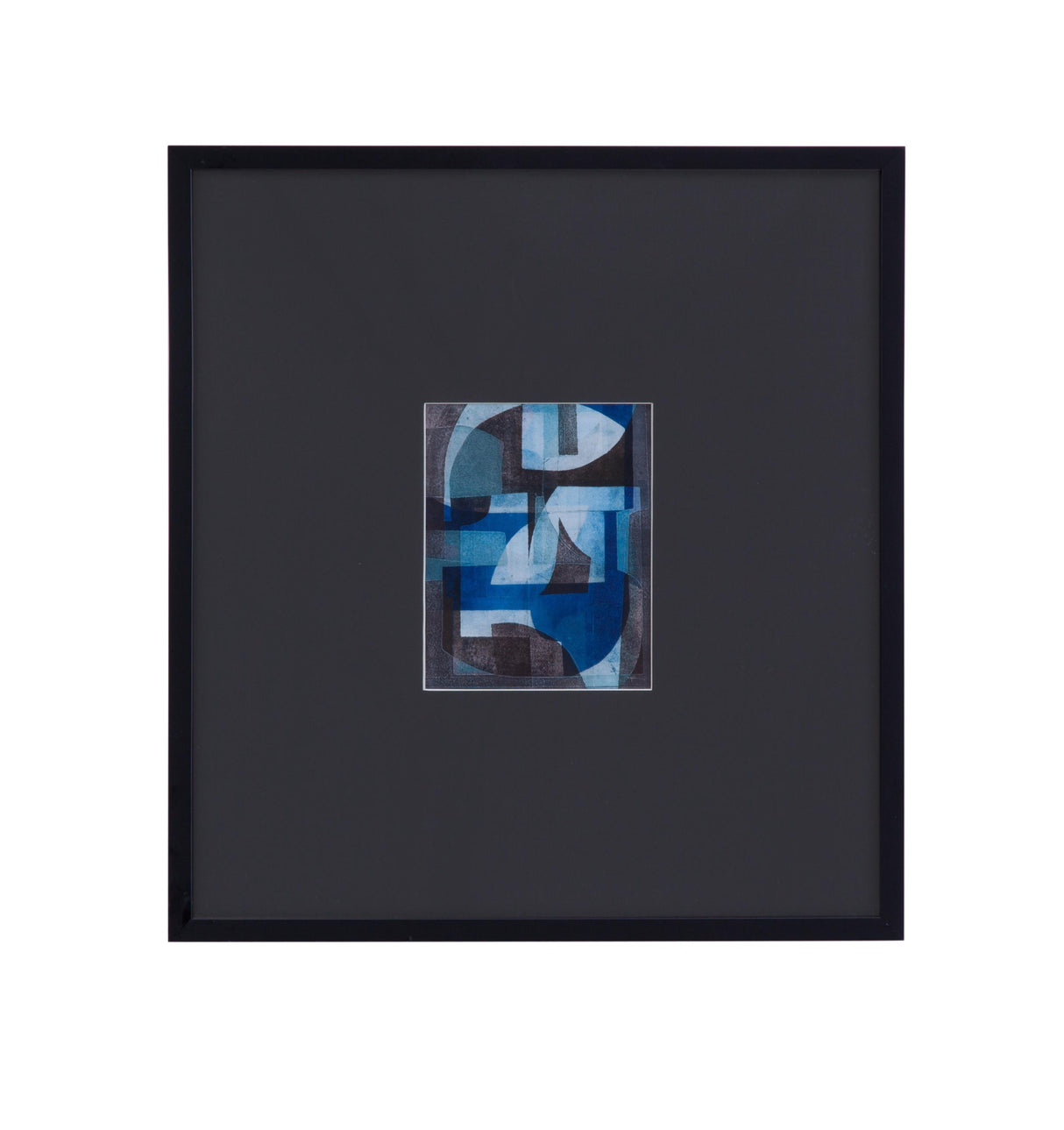 Bassett Matte Black Frame Leo II Framed Print