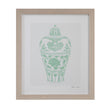 Bassett Green Mint Vases I Framed Print