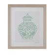 Bassett Green Mint Vases II Framed Print