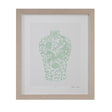 Bassett Green Mint Vases III Framed Print