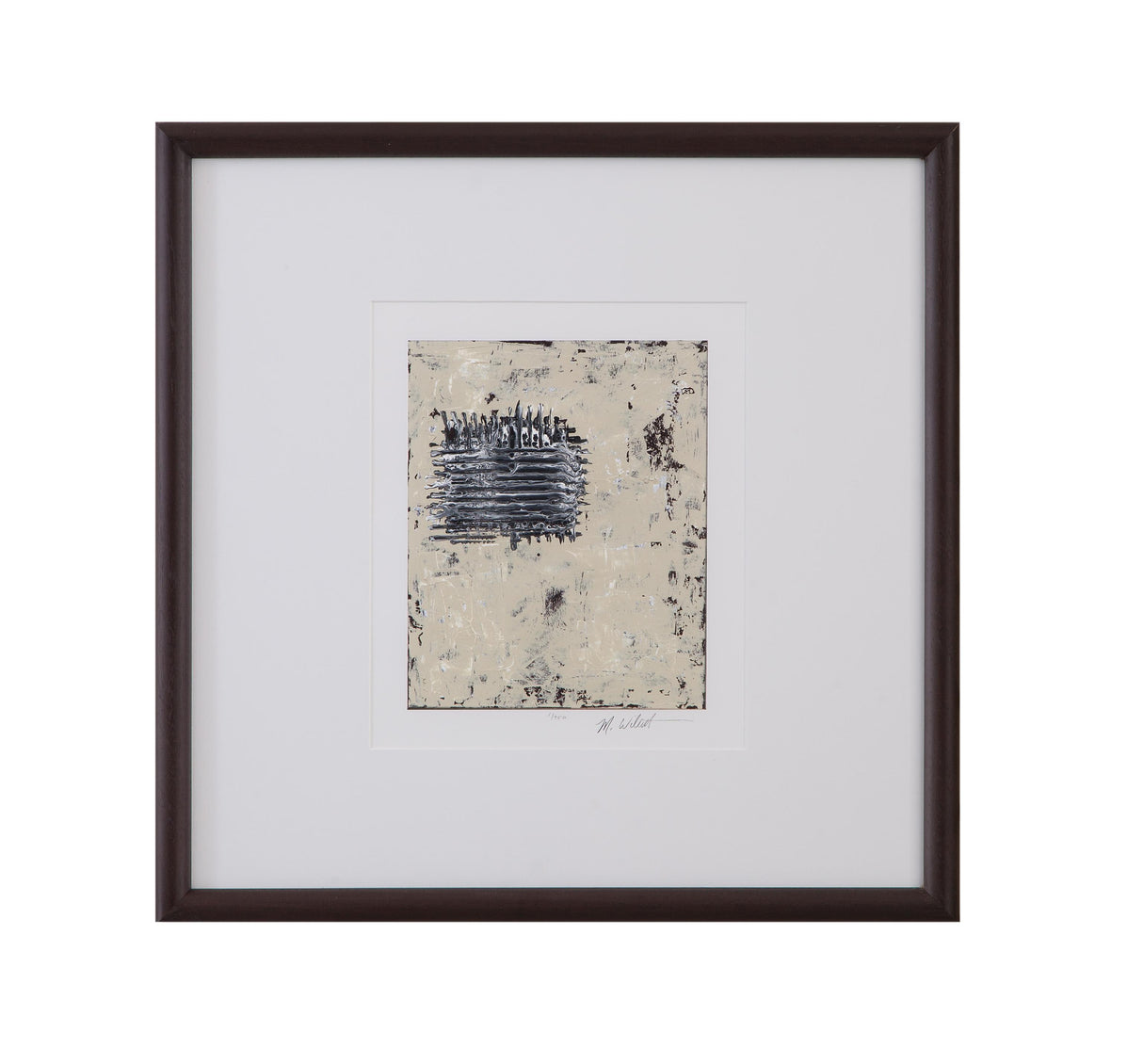 Bassett Gray Dual Dichotomy IV Framed Print