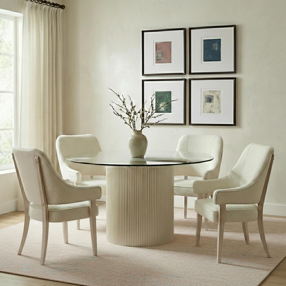 Bassett Gray Dual Dichotomy IV Framed Print