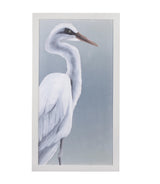 Bassett White Herald in Mist II Framed Print