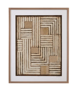 Bassett Brown Purlin II Framed Print
