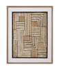 Bassett Brown Purlin II Framed Print