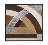 Bassett Brown Neutral Geometry II Framed Print