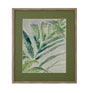 Bassett Green Green Palm I Framed Print