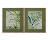 Bassett Green Green Palm I Framed Print