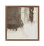 Bassett Cream, Ivory, Bronze Frame Neutral Contrast Section Framed Print
