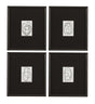 Bassett Black, White, Soft Black Frame Form Study Framed Print s/4