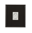 Bassett Black, White, Soft Black Frame Form Study X Framed Print