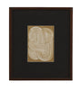 Bassett Black, White, Dark Walnut Neutral Strokes III Framed Print