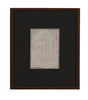 Bassett Black, White, Dark Walnut Neutral Strokes IV Framed Print