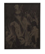 Bassett Charcoal Gray, Matte Black Frame Rain Shadow I Framed Print