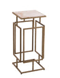 Bassett Antique Brass Audrey Accent Table