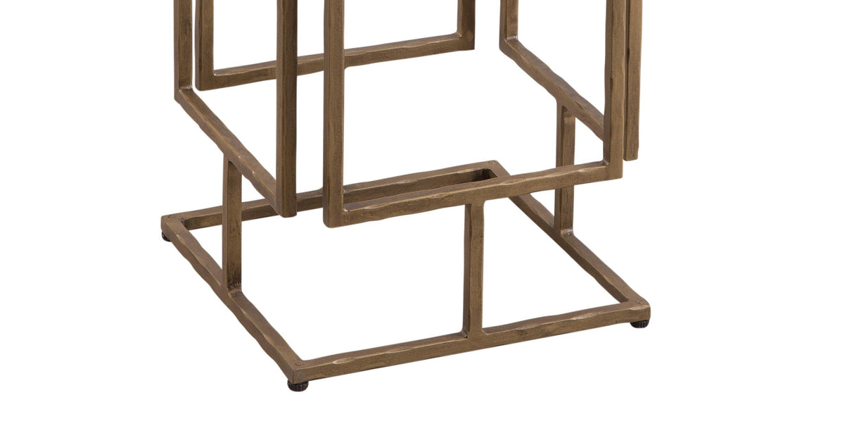 Bassett Brass Audrey Accent Table