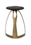 Bassett Antique Brass Vaughan Accent Table