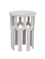 Bassett White wash mango. Lloyd White Accent Table