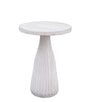 Bassett White wash mango. Aimee Accent Table