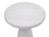 Bassett White Aimee Accent Table