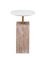 Bassett White wash mango. Holt Accent Table