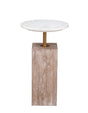 Bassett White wash mango. Holt Accent Table