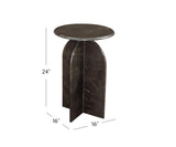 Bassett Brown Abbey Brown Accent Table