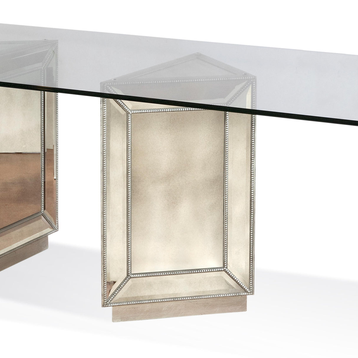 Bassett Silver Murano Dining Table