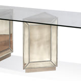 Bassett Silver Murano Dining Table