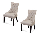 Bassett Natural Linen/Beige Fortnum II Set of 2