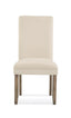 Bassett Natural Linen/R Colby Parsons Chair Set of 2